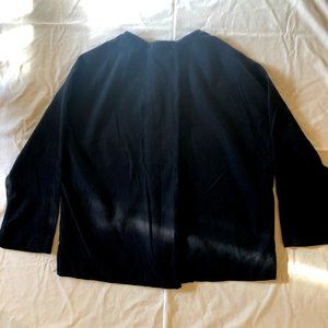 Black Crane Open Back Top